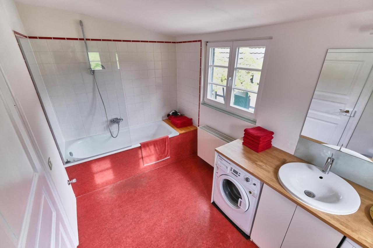 Ferienwohnung Im Fachwerkhof 'Haus In Bewegung' Seelscheid Esterno foto