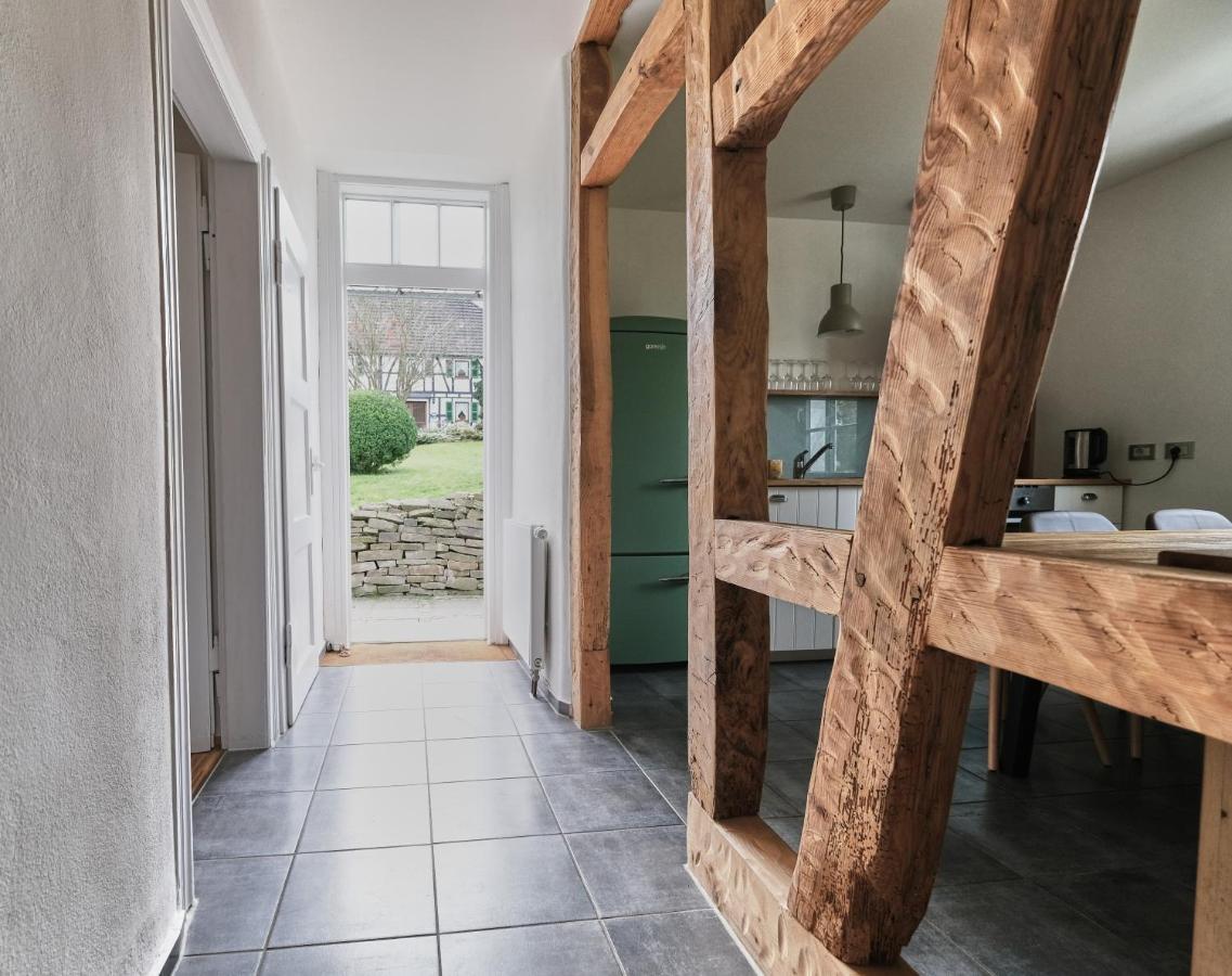 Ferienwohnung Im Fachwerkhof 'Haus In Bewegung' Seelscheid Esterno foto