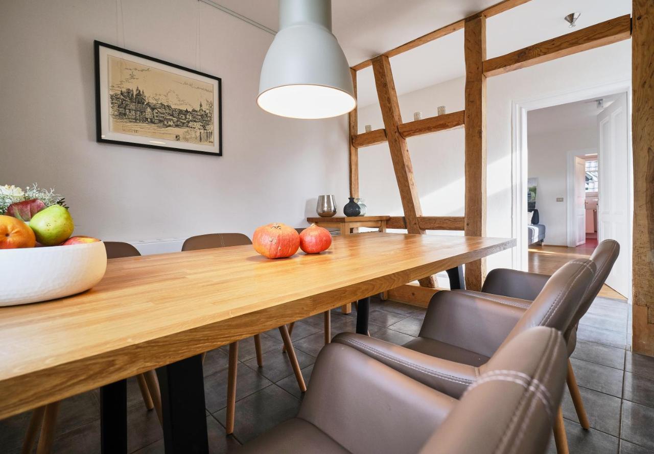 Ferienwohnung Im Fachwerkhof 'Haus In Bewegung' Seelscheid Esterno foto
